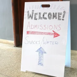 Discount Dry-Erase Marquee Easel, 35.5