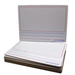 Discount Dry-Erase Mobile Storyboard, 0.75' x 1', 12/Pack (35259) Dry Erase