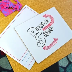 Discount Dry-Erase Mobile Storyboard, 0.75' x 1', 12/Pack (35259) Dry Erase