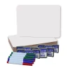 Sale Magnetic Dry Erase Whiteboard Set, 9" x 12", 12/Pack (FLP31004) Dry Erase