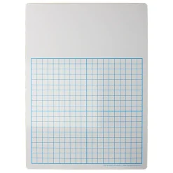 New Products 1/2" Graph w/Work Space Melamine Dry-Erase Whiteboard, 11" x 16", Pack of 3 (FLP11162-3) Dry Erase