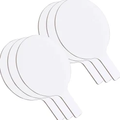 Outlet Products Oval Dry Erase Answer Paddles, 7" x 12", Pack of 6 (FLP10032-6) Dry Erase