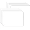 Clearance Products 1-Sided Melamine Mobile Dry-Erase Whiteboard, 5" x 7", Pack of 12 (FLP15656-12) Dry Erase