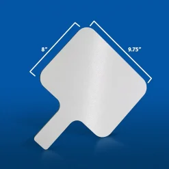 Sale Rectangular Dry-Erase Writing Paddle, 24/Set (10040) Dry Erase