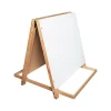Discount Tabletop Easel, 18.5", White/Green/Wood, Assorted Materials (17305) Dry Erase