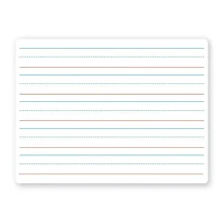Sale Two-Sided Lined Dry-Erase Whiteboard, 9" x 12" (10034) Dry Erase