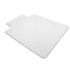 Clearance Cleartex Unomat Carpet & Hard Floor Chair Mat with Lip, 35" x 47", Low-Pile, Clear (128920LRA) Chair Mats