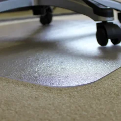 Outlet Ecotex BioPlus Carpet Chair Mat, 46" x 60", Clear Bio Based Polycarbonate (NRCMFLBG0004) Chair Mats