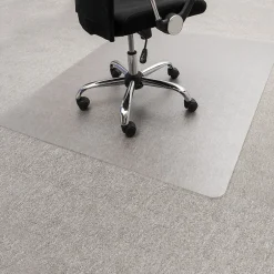 Outlet Evolutionmat Carpet Chair Mat, 48" x 79", Designed for Standard-Pile Carpet, Clear Enhanced Polymer (ECO114879EP) Chair Mats