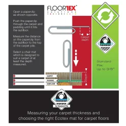 Best Evolutionmat Carpet Chair Mat, 48