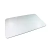 New Glaciermat Carpet & Hard Floor Chair Mat, 36" x 48", Crystal Clear Glass (FC123648EG) Chair Mats