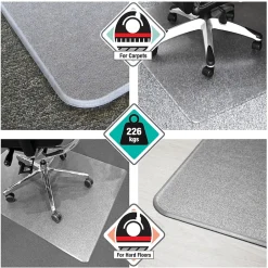 Best Megamat Carpet & Hard Floor Chair Mat, 46