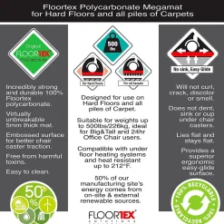 Best Megamat Carpet & Hard Floor Chair Mat, 46