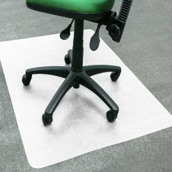 Clearance Revolutionmat Carpet Chair Mat, 46" x 57", Designed for Low-Pile Carpet, Translucent Polypropylene (NCMFLLGC0004) Chair Mats