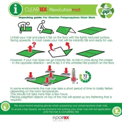 Clearance Revolutionmat Hard Floor Chair Mat, 35