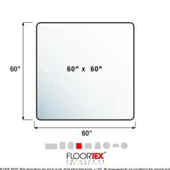 Ultimat Carpet Chair Mat, 60