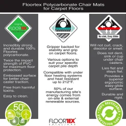 Clearance Ultimat Carpet Chair Mat, 39 x 49