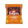 Coffee<Folgers 100% Colombian Ground Coffee Packet, Medium Dark Roast, 1.75 oz., 42/Carton (PRO20022)