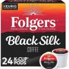 Keurig K-Cups<Folgers Black Silk Coffee Keurig® K-Cup® Pods, Dark Roast, 24/Box (6662)