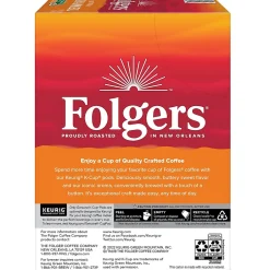 Keurig K-Cups<Folgers Buttery Caramel Coffee, Medium Roast, 0.31 oz. Keurig® K-Cup® Pods, 24/Box (6680)