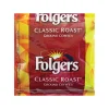 Coffee<Folgers Classic Roast Coffee Fraction Packs, 0.9 oz., 36/Case