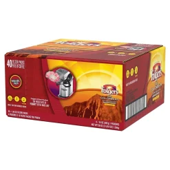 Coffee<Folgers Colombian Filter Packs Coffee, Medium Roast, 1.4 oz., 40/Carton (SMU10107)
