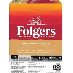 Keurig K-Cups<Folgers French Vanilla Coffee, Medium Roast, 0.31 oz. Keurig® K-Cup® Pods, 24/Box (6661)