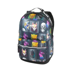 Backpacks<Fortnite Multiplier Backpack, Artwork, Gray Multi (FN1000-095)