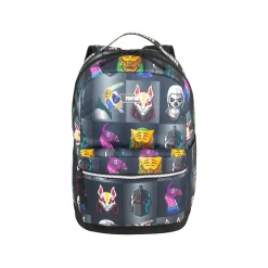 Backpacks<Fortnite Multiplier Backpack, Artwork, Gray Multi (FN1000-095)