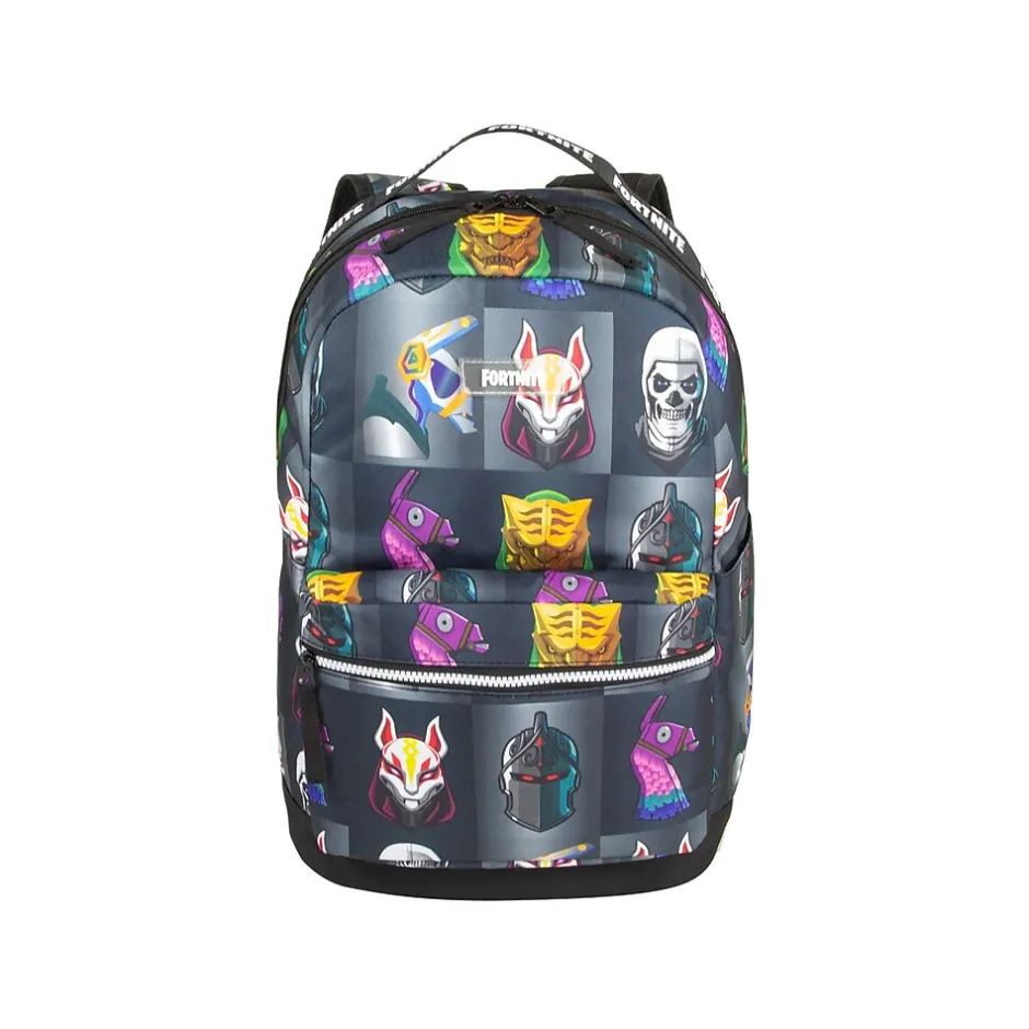 Backpacks<Fortnite Multiplier Backpack, Artwork, Gray Multi (FN1000-095)