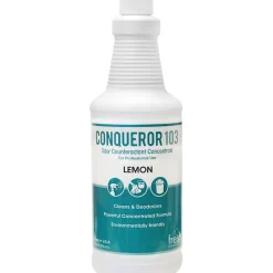 Fresh Products Conqueror 103 Odor Counteractant Concentrate, Lemon, Quart, 12/Carton (103QF22)