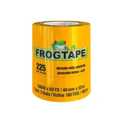 FrogTape 225 1.88" x 60 yds. Masking Tape, Gold, 3/Pack (105322)* Masking Tape