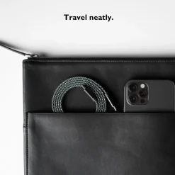 Function101 NEAT CABLE Magnetic USB-C Charging Cable, 4.9 ft., Black (F101-LCBL5)