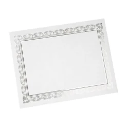 Online Certificates, White/Silver, 15/Pack (74938) Awards & Certificates