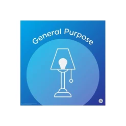 Light Bulbs<GE Basic 13 Watt Soft White LED neral-Purpose Bulb, 2/Pack (93131322)