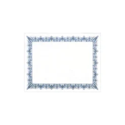 Best Achievement Certificates, 8.5" x 11", Blue/White, 25/Pack (GEO39087) Awards & Certificates