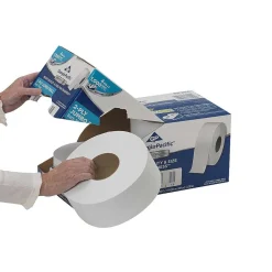 Georgia-Pacific Professional Series Jumbo Jr. Toilet Paper, 2-Ply, White, 1000 ft./Roll, 4 Rolls/Carton (2172114)