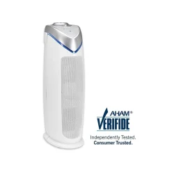 Air Purifiers<GermGuardian Germ Guardian HEPA Tower Air Purifier, White (AC4825W)