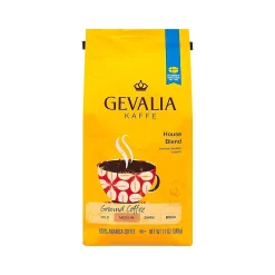 Coffee<Gevalia House Blend Ground Coffee, Medium Roast (GEN04358)