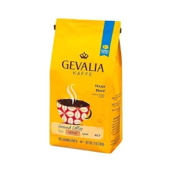 Coffee<Gevalia House Blend Ground Coffee, Medium Roast (GEN04358)