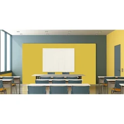Discount Aria Grid Glass Dry-Erase Whiteboard, 3'H x 4'W (GRPARIASN21G-34) Dry Erase