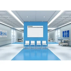 Aria OR Schedule Glass Dry-Erase Whiteboard, 3'H x 4'W (GRPARIASN13S-34) Dry Erase
