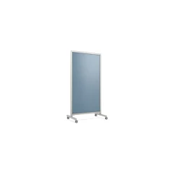 Hot EZ Magnetic Glass Mobile Dry-Erase Whiteboard, Aluminum Frame, 75"H x 38"W (EZ1MA7538DM) Dry Erase