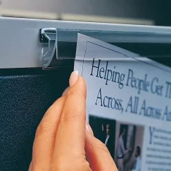 New Hold-Up Display Rails, 96"HL x 2"H, 2/Ct Bulletin