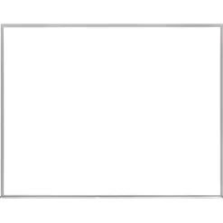 M2 Series Laminate Dry-Erase Whiteboard, Aluminum Frame, 4' x 3' (M2-34-1) Dry Erase