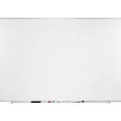 M1 Series Porcelain Dry-Erase Whiteboard, Aluminum Frame, 10' x 4' (M1-410-4) Dry Erase