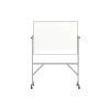 Outlet Melamine Dry-Erase Whiteboard, Aluminum Frame, 4' x 3' (ARMM34) Dry Erase
