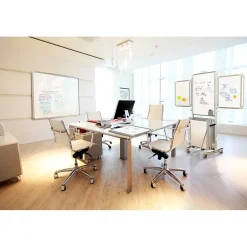 New Nexus 4'H x 6'W Porcelain Magnetic Whiteboard (NEX146WMB) Dry Erase