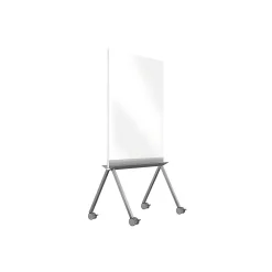 Roam Laminate Dry-Erase Whiteboard, Aluminum Frame, 4' x 3' (RM36SAWHN) Dry Erase