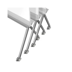 Roam Laminate Dry-Erase Whiteboard, Aluminum Frame, 4' x 3' (RM36SAWHN) Dry Erase